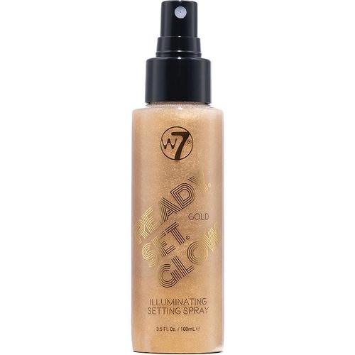 W7 Ready Set Glow Lluminating Setting Spray Gold
