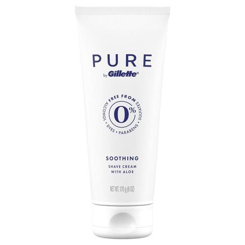 Gillette Pure Shave Cream for Men 170g