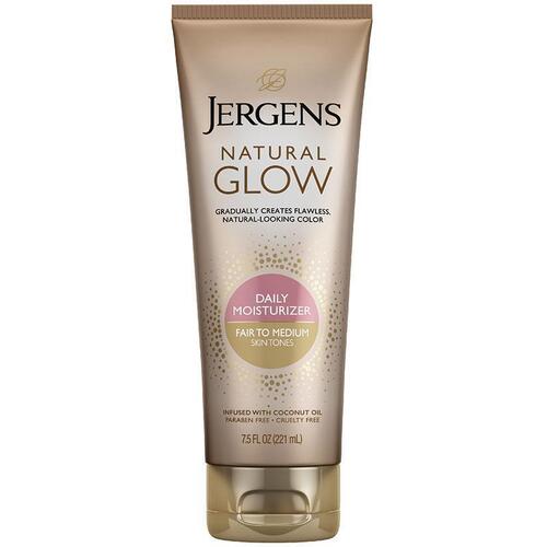 Jergens Natural Glow Daily Moisturiser Fair to Medium Skin Tones 221ml