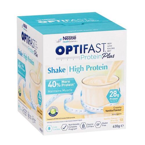 Optifast Protein Plus Shake Vanilla 63g x 10 Sachets