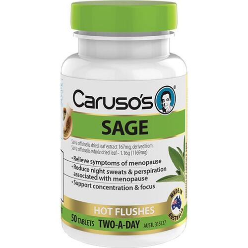 Carusos Sage 50 Tablets