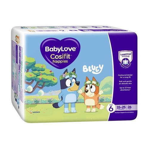 BabyLove Cosifit Nappies Size 6 (15-25kg) 26 Pack