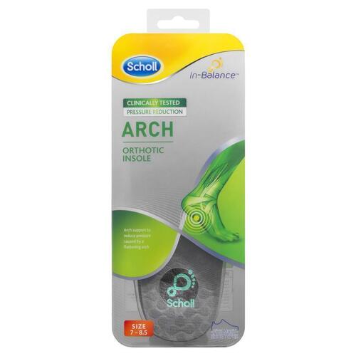 Scholl In Balance Ball of Foot & Arch Orthotic Insole Medium