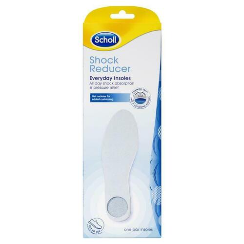 Scholl Shock Reducer Daily Insole - All Day Shock Absorption Cut to Size Fit