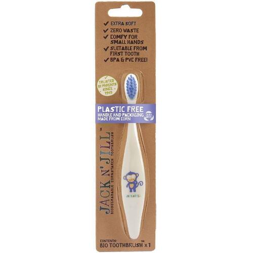 Jack N Jill Bio-Toothbrush Monkey 1 Pack