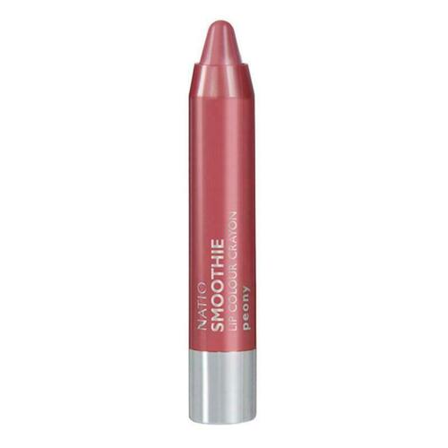 Natio Smoothie Lip Colour Crayon Peony Pigmented Nourishing Lipstick