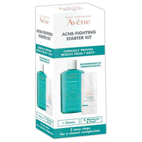 Avene Cleanance Acne Fighting Kit Anti Blemishes Reduce Blackhead Lightweight