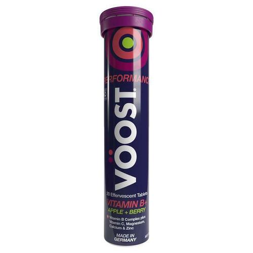 Voost Vitamin B+ Apple + Berry Performance Effervescent 20 Tablets