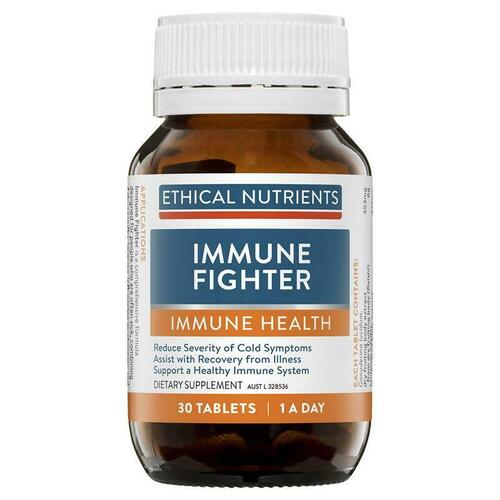 Ethical Nutrients Immune Fighter 30 Tablets Support Immune System