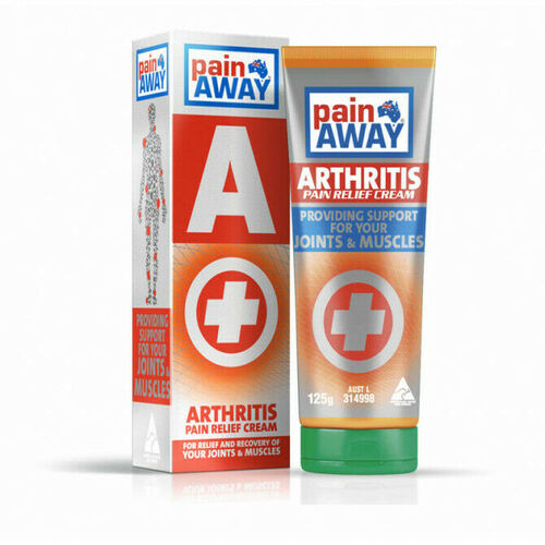Pain Away Arthritis Pain Relief Cream 125g Tube Joint Muscles Relief Recovery