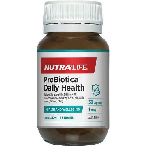 Nutra-Life Probiotica Daily Health 30 Capsules Support Immune System