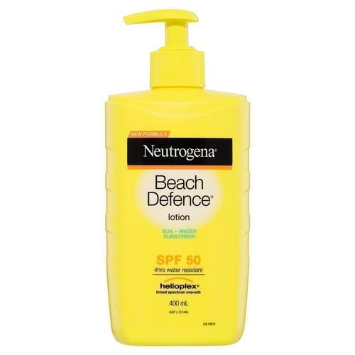 Neutrogena SPF 50 Beach Defence Lotion 400ml