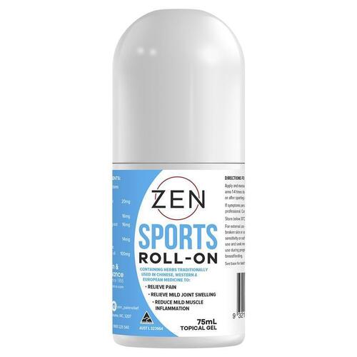 Zen Sports Roll On 75ml