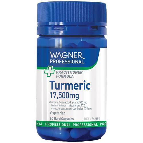 Wagner Professional Turmeric 17500mg 60 Vegetarian Capsules