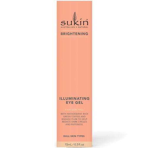 Sukin Brightening Iluminating Eye Gel Tube 15ml