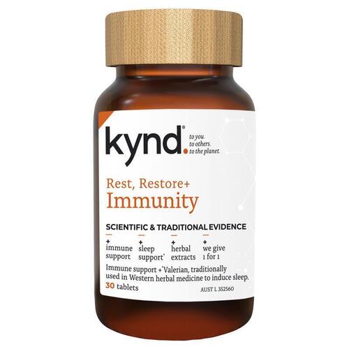 Kynd Rest Restore+ Immunity 30 Tablets