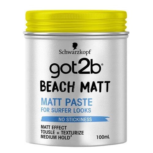 Schwarzkopf Got2b Beach Matt Matt Paste 100ml
