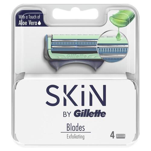 Gillette Skin Aloe Vera Razor Blades 4 Pack