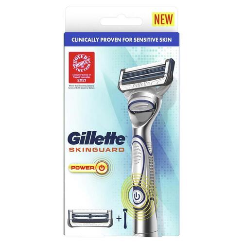 Gillette Skinguard Power Razor + 1 Blade Refills