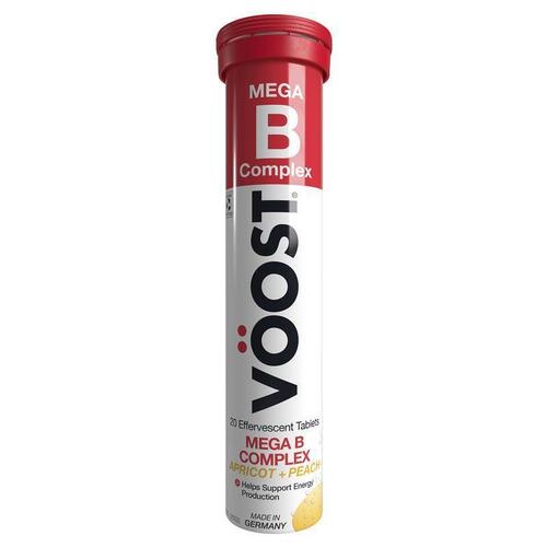 Voost Mega B Complex Effervescent Tablets 20 Pack