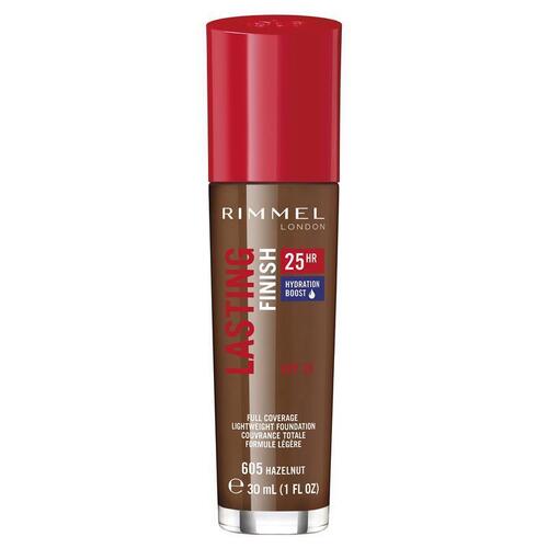 Rimmel Lasting Finish 25Hr Foundation 605 Hazelnut