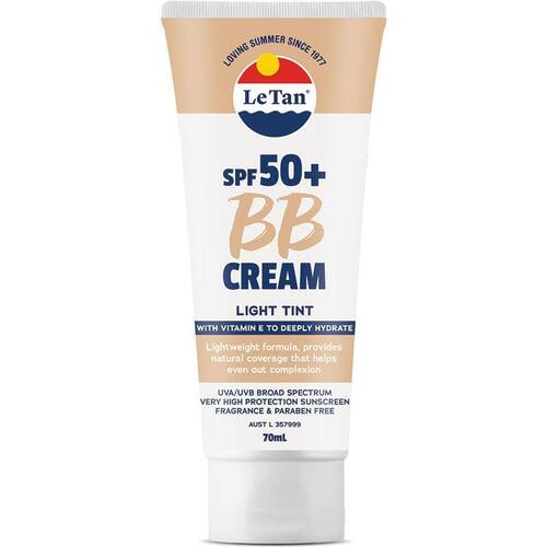 Le Tan SPF 50+ BB Tinted Light 70ml