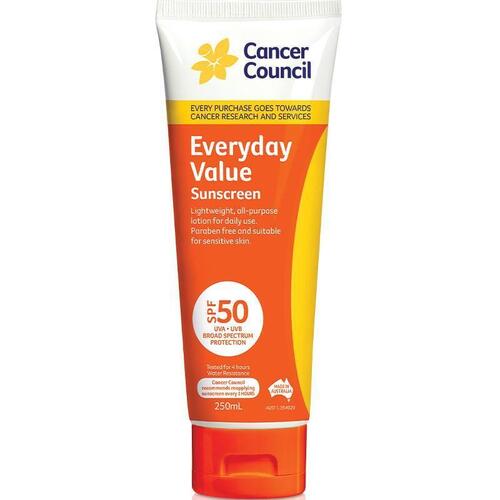 Cancer Council SPF 50+ Everyday Value 250ml