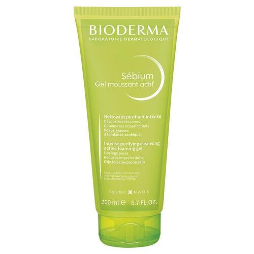 Bioderma Sebium Gel Moussant Actif 200ml