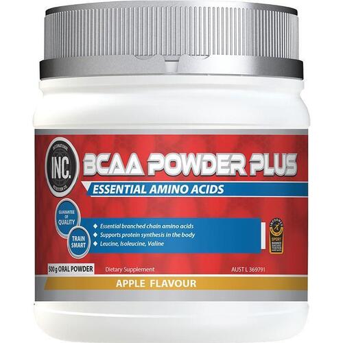 INC BCAA Plus Crisp Apple Flavour 500g