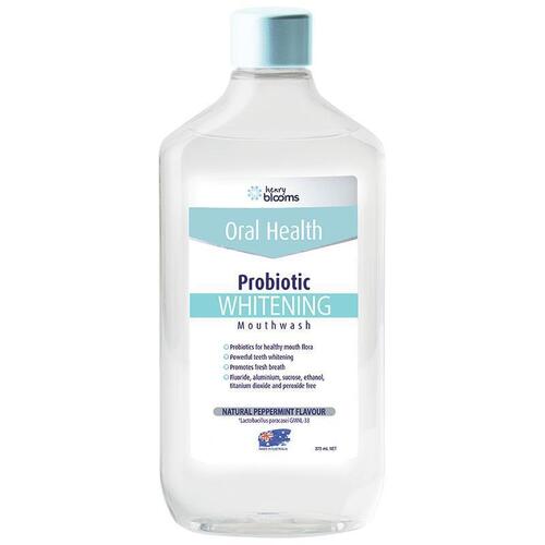 Henry Blooms Probiotic Mouthwash Whitening 375ml