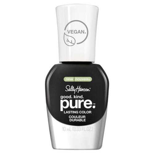 Sally Hansen Good Kind Pure Nail Polish Black Stone 10ml