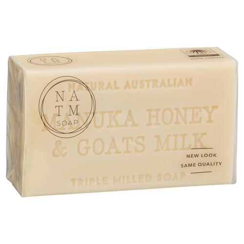 Australian Triple Milled Soap Manuka Honey & Goats Milk 200g