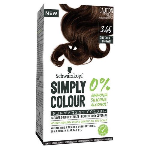 Schwarzkopf Simply Colour 3.65 Chocolate Brown