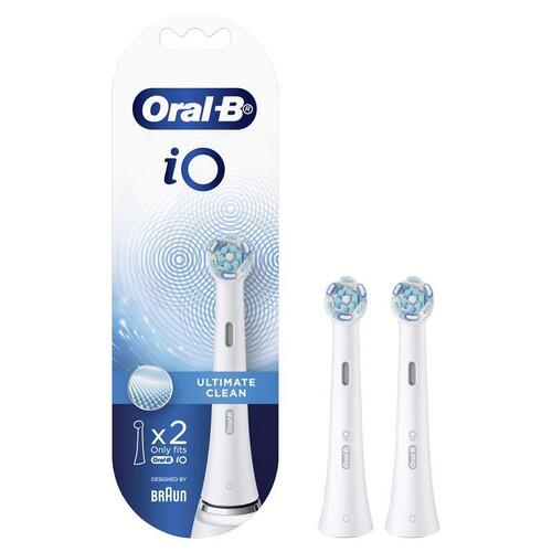 Oral B Power Toothbrush iO Ultimate Clean Refills White 2 Pack