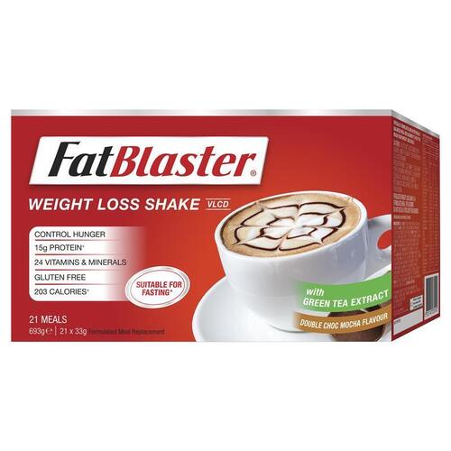 Naturopathica Fatblaster Weight Loss Shake Mocha 21 x 33g Sachets