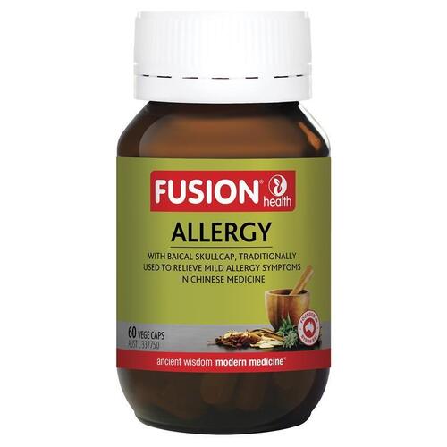 Fusion Allergy 60 Vegetarian Capsules Online Only