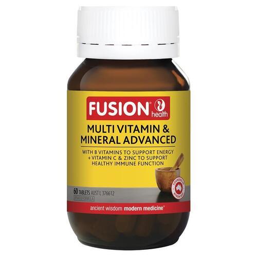 Fusion Multi Vitamin Advanced 60 Tablets Online Only
