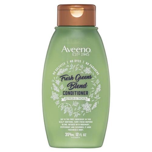 Aveeno Refresh & Thicken Fresh Greens Blend Conditioner 354mL
