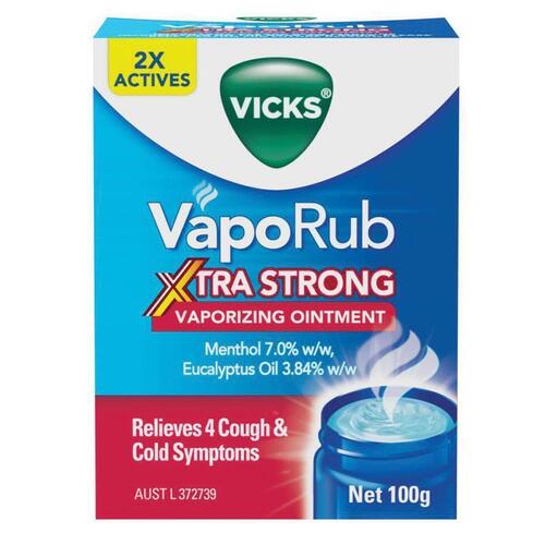 Vicks Vaporub Xtra Strong 100g