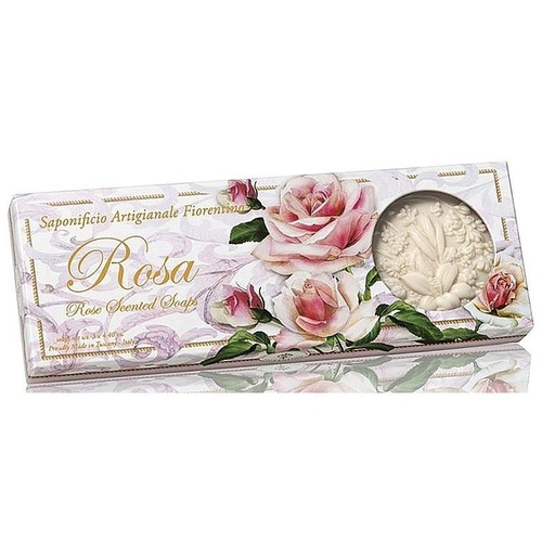 Fiorentino Rose Soap 3 Pack
