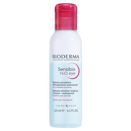 Bioderma Sensibio H2O Eye Biphasic Micellar Waterproof Makeup Remover 125ml