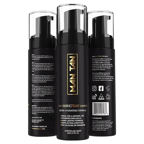 Man Tan AminoTan Mousse 200ml