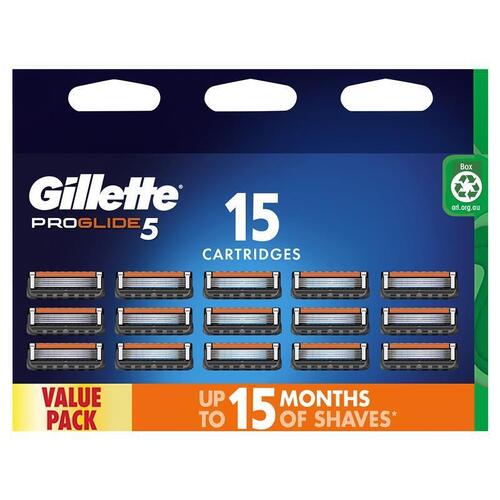 Gillette Proglide Manual Blades 15 Pack