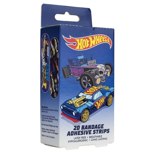 Hot Wheels Bandages 20 Pack