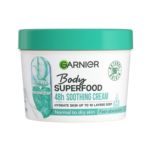 Garnier Body Superfood Aloe Vera & Magnesium Nourishing Cream 380ml
