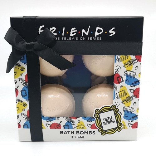 Friends Bath Bombs 4 Pack