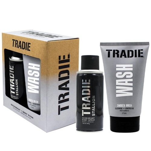 Tradie Stallion Deodorant & Body Wash Gift Set 2023
