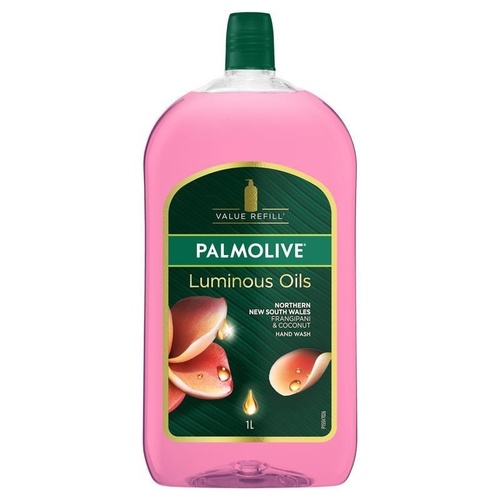 Palmolive Luminous Oils Liquid Hand wash Refill Frangipani & coconut 1L