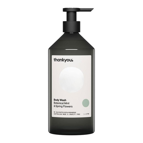 Thankyou Body Wash Botanical Mint & Spring Flowers 1L