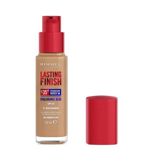 Rimmel Lasting Finish 35HR Foundation 302 Warm Olive